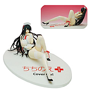 Chichinoe Black Haired Waitress Uniform Statue